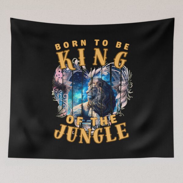 Item preview, Born To Be The King Of The Jungle. leo sign designed and sold by ZodiacWonders.