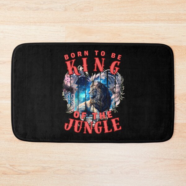 Item preview, Born To Be The King Of The Jungle. leo astrology designed and sold by ZodiacWonders.