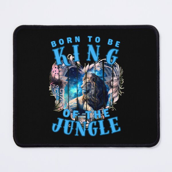 Item preview, Born To Be The King Of The Jungle. leo quote designed and sold by ZodiacWonders.