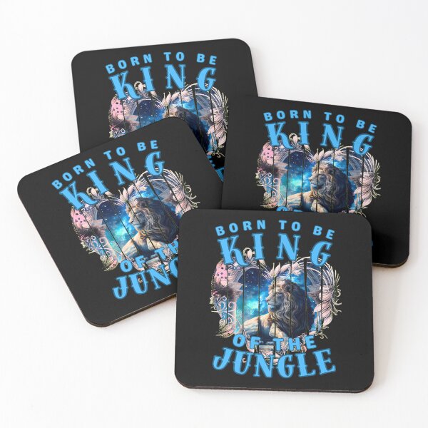 Item preview, Born To Be The King Of The Jungle. leo quote designed and sold by ZodiacWonders.