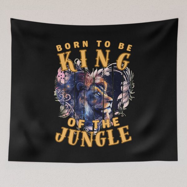 Item preview, Born To Be The King Of The Jungle. leo month designed and sold by ZodiacWonders.