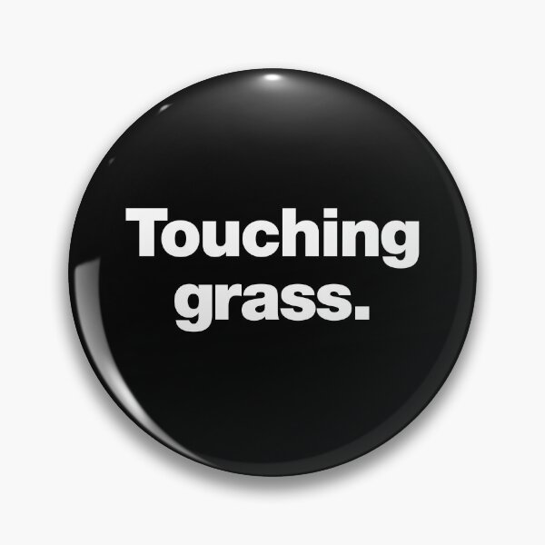 Item preview, Touching grass. designed and sold by chestify.