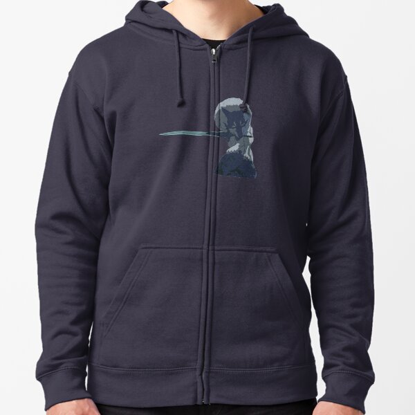 The Great Grey Wolf Zipped Hoodie