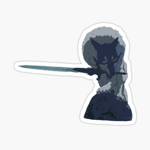 The Great Grey Wolf Sticker