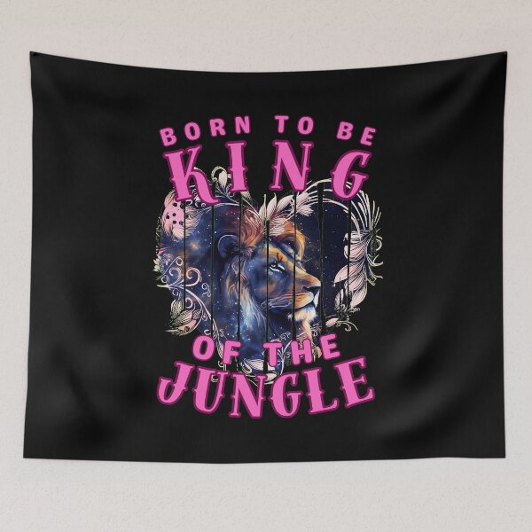 Item preview, Born To Be The King Of The Jungle. fire sign designed and sold by ZodiacWonders.