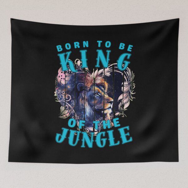 Item preview, Born To Be The King Of The Jungle. leo season designed and sold by ZodiacWonders.