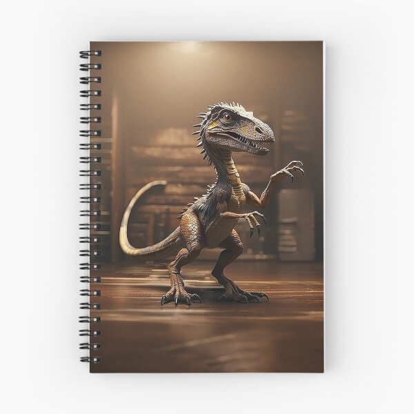Item preview, Dinosaur Velociraptor Canvas print designed and sold by Colorful-Worlds.