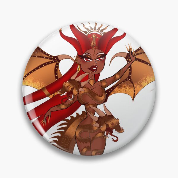 Item preview, Chica Dragón de Bronce designed and sold by Santauros.