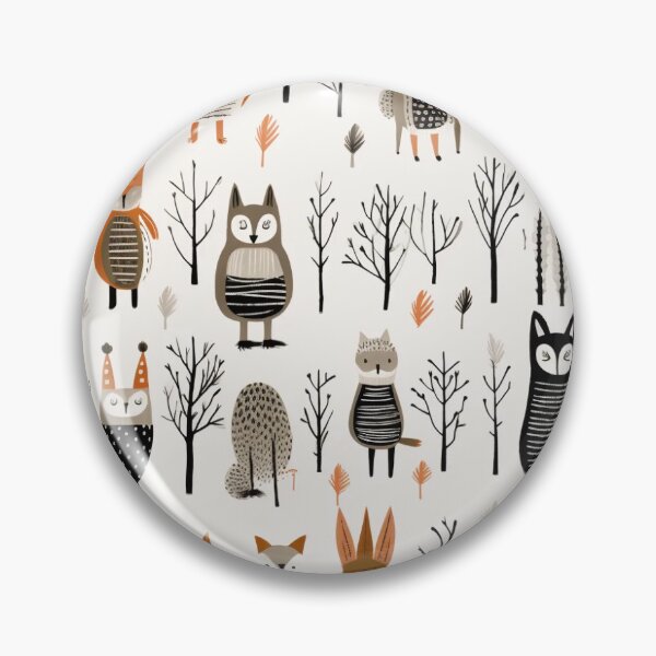 Artikelvorschau, woodland creatures boho style entworfen und verkauft von darkartsflowers.