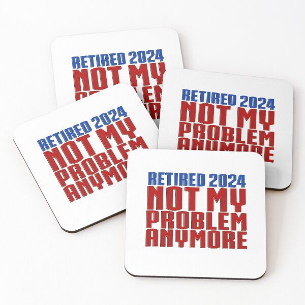 Item preview, Retired 2024 Dad Not My Problem Anymore Funny Father Job Work Quote Say Day Vibe designed and sold by DjenShop.