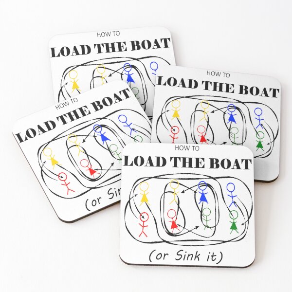 Item preview, Load the Boat designed and sold by Square Dancing Gifts & Merchandise.
