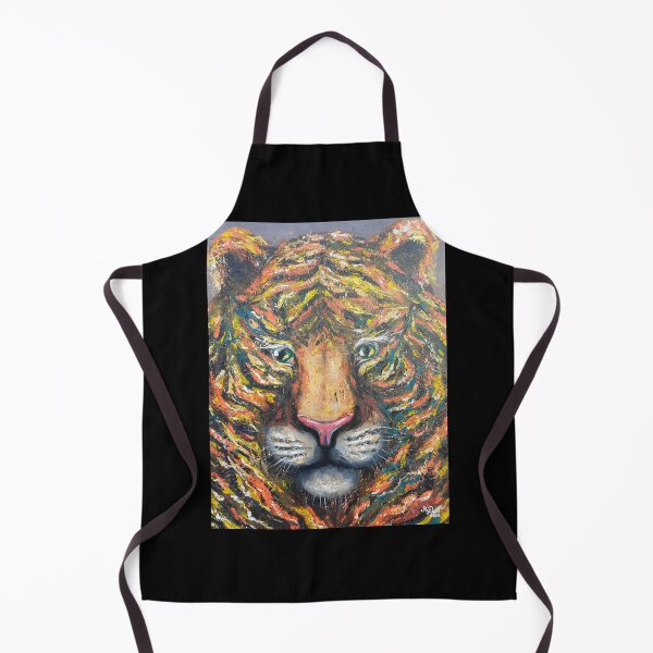 Item preview, Tiger Acrylic painting by Marina Daniluka designed and sold by MariDaniArt.