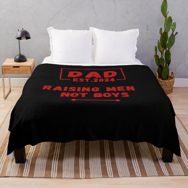 Item preview, Est. 2024 Raising Men Not Boys t-shirt designed and sold by MtValleyDesign.