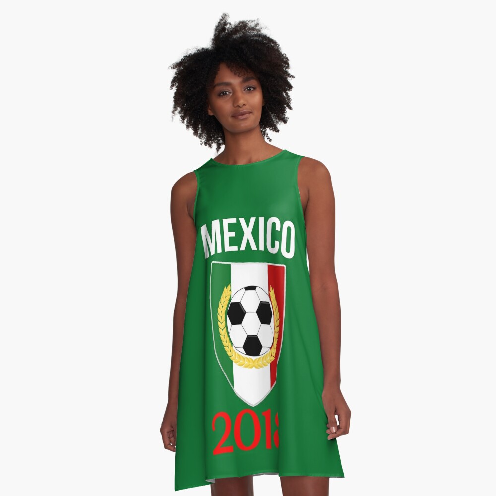 Mexico Soccer Championship Jersey - Russia 2018 T Shirt Graphic T-Shirt  Dress for Sale by ravishdesigns