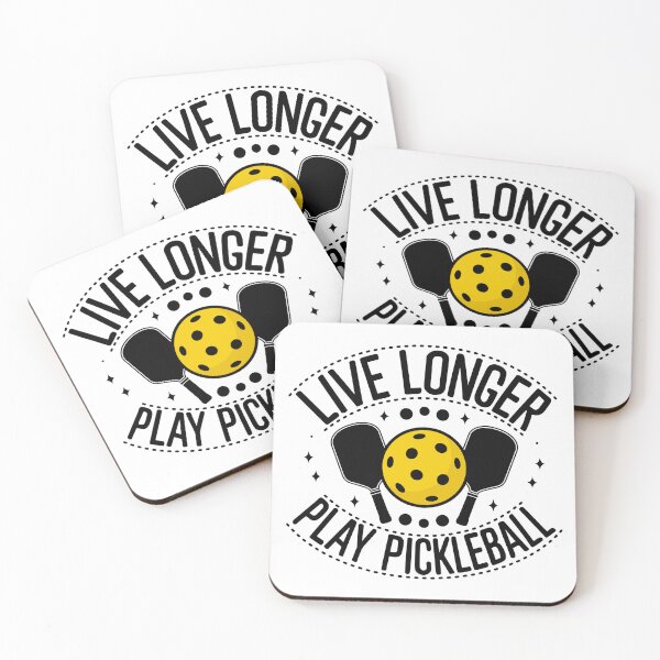 Item preview, Live Longer Play Pickleball designed and sold by EnclavePickle.