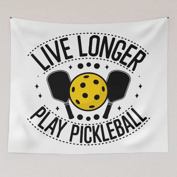 Item preview, Live Longer Play Pickleball designed and sold by EnclavePickle.