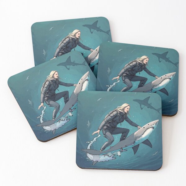 Item preview, Shark Surfer: Aquatic Adventure  designed and sold by FineFires.