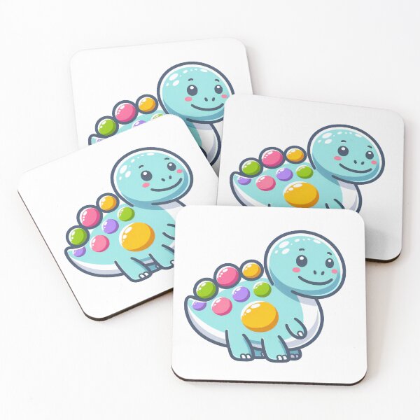 Item preview, Stegaysaurus Delight - Colorful Dinosaur Sticker for All Ages designed and sold by AIARTIST1.