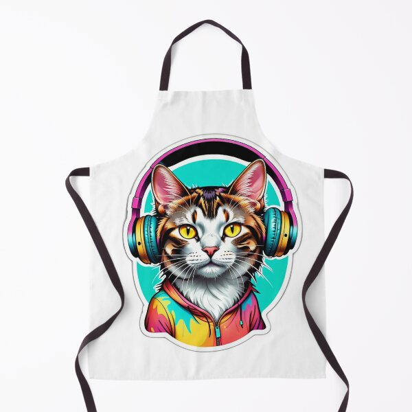 Item preview, Cat with Headphone designed and sold by Gabriel0x.
