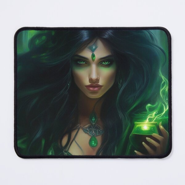 Item preview, Green-eyed witch designed and sold by KilianSzmid.