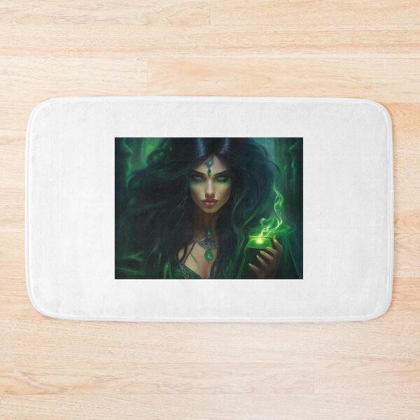 Item preview, Green-eyed witch designed and sold by KilianSzmid.