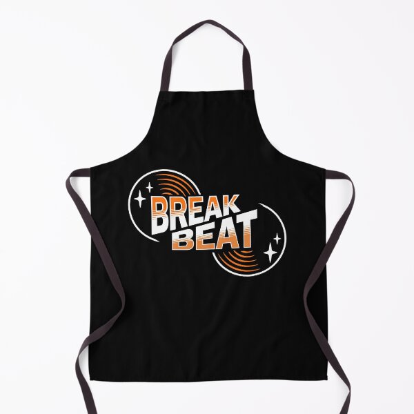 Item preview, BREAKBEAT  - Retro Vinyl (Orange)  designed and sold by Discothreadz.