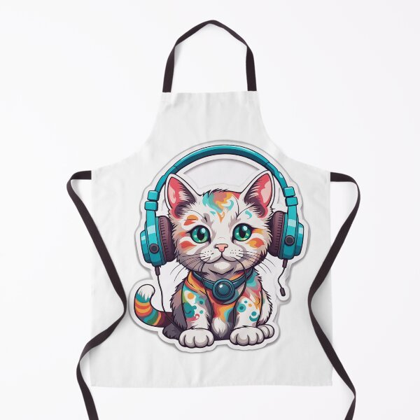Item preview, Cat with Headphone designed and sold by Gabriel0x.