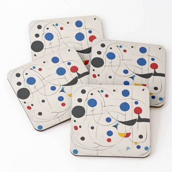 Item preview, Joan Miro Inspired Abstract Lines  designed and sold by bettypure.