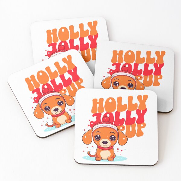 Item preview, Kawaii Dachshund Holly Jolly Pup designed and sold by SimplyLiss.