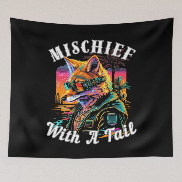 Item preview, Mischief With A Tail designed and sold by FoxVibes.