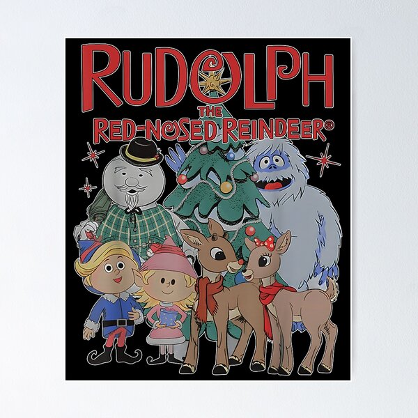 Poster: Rudolf Die Rote Nase Rentier