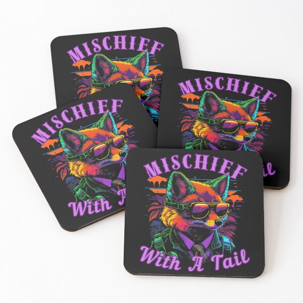 Item preview, Mischief With A Tail. fox boho designed and sold by FoxVibes.