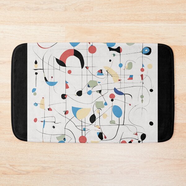 Item preview, Joan Miro Inspired Abstract Lines and Connections  designed and sold by bettypure.