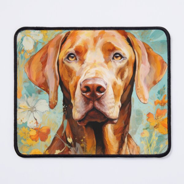 Item preview, Vizsla Hungarian Hound Dog Art Portrait designed and sold by WallyPink.