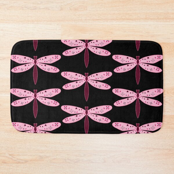 Item preview, Pink Dragonfly Floral designed and sold by Niibidoon.