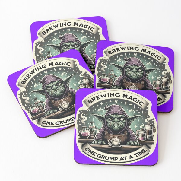Item preview, Grumpy Goblin Cafe - Brewing Magic One Grump At A Time designed and sold by MegaDirt.