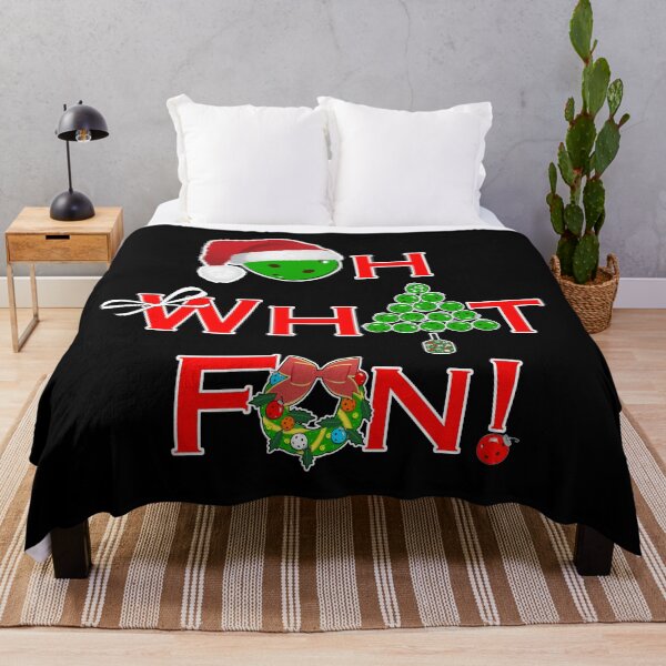 Item preview, Oh What Fun Pickleball Christmas designed and sold by GreenCarbon2112.