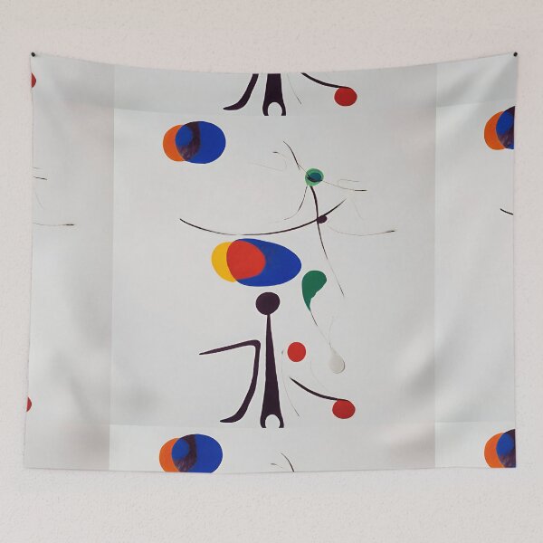Item preview, Joan Miro Inspired Abstract Human designed and sold by bettypure.