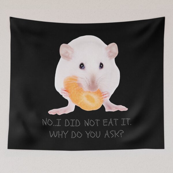Item preview, This is a funny meme showing that rats eat everything designed and sold by attakorn.