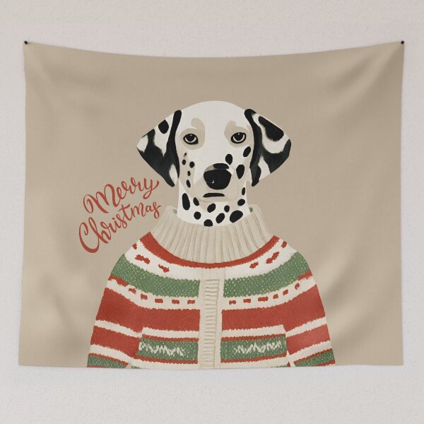 Item preview, Merry Christmas Dog #1 designed and sold by Myl-Design.