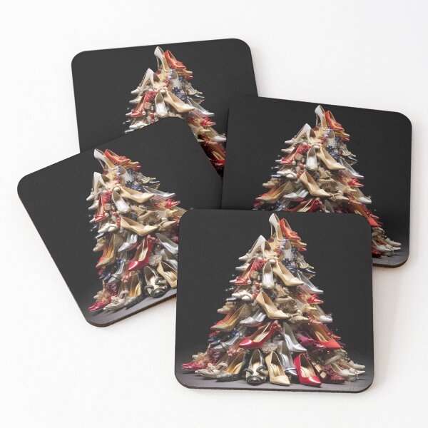 Item preview, Christmas tree made of womens shoes designed and sold by dcrc.