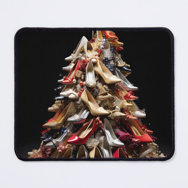 Item preview, Christmas tree made of womens shoes designed and sold by dcrc.