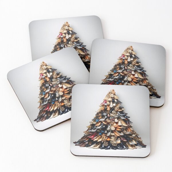 Item preview, Christmas tree made of womens shoes designed and sold by dcrc.