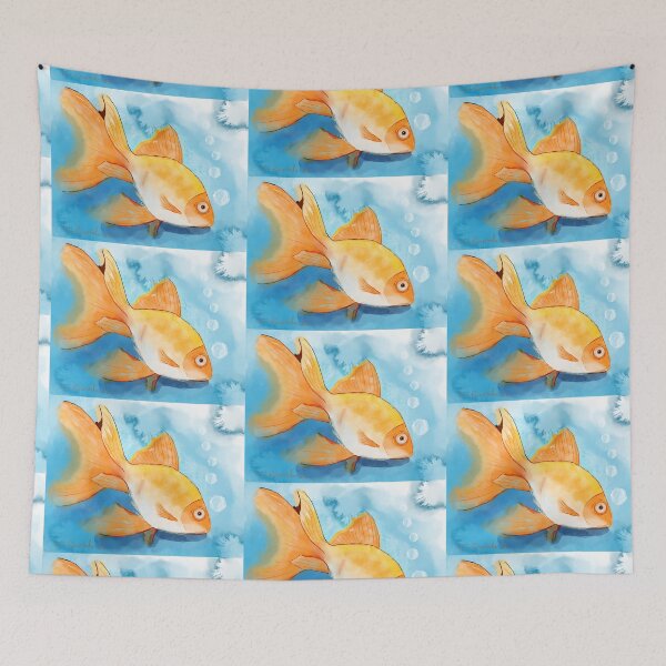 Item preview, Gold fish designed and sold by Kim Rausch.