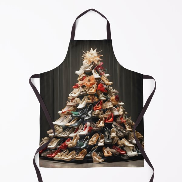 Item preview, christmas tree made of womens shoes designed and sold by dcrc.