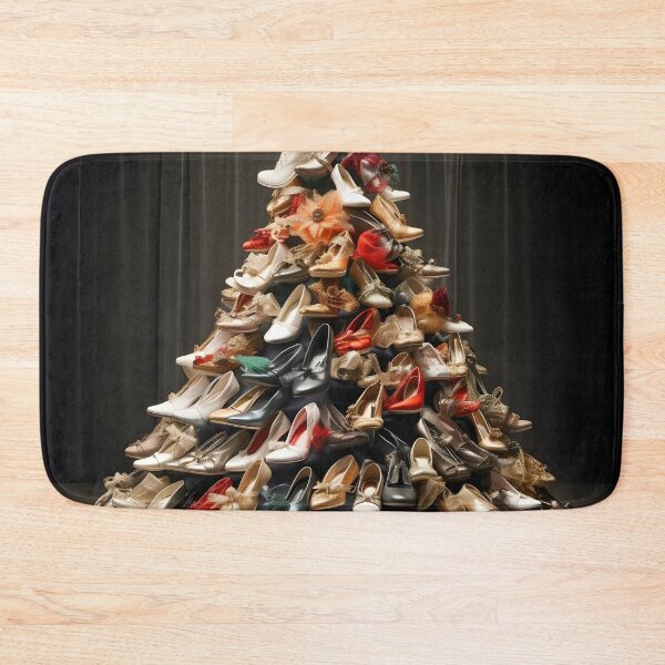 Item preview, christmas tree made of womens shoes designed and sold by dcrc.
