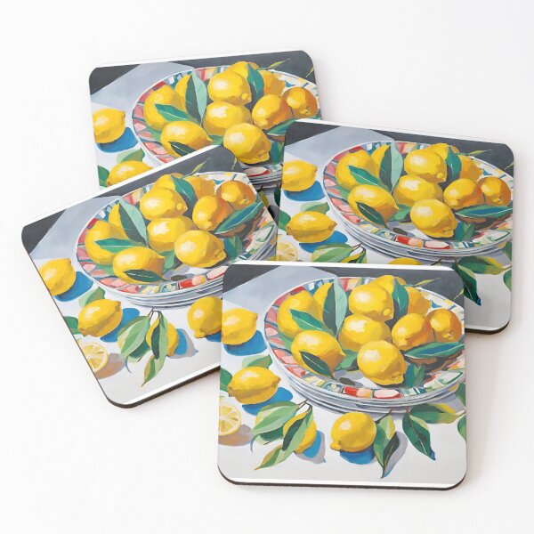 Item preview, Lemons On Table. designed and sold by MadisonAndMaine.