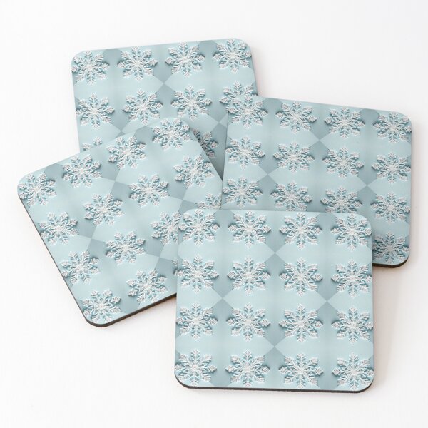 Item preview, 3D Christmas Snowflakes in Jester Pattern designed and sold by mushnpotato.