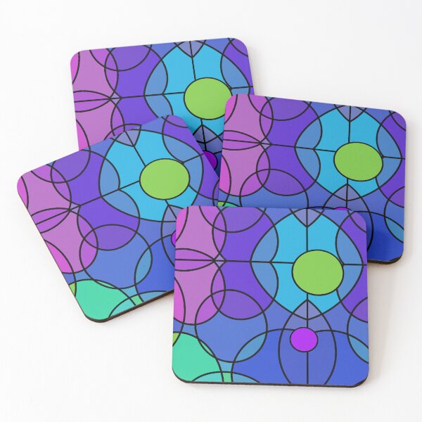 Item preview, Bright Stained Glass in Modern Abstract Form designed and sold by SoshanaC.