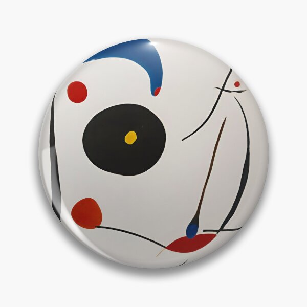 Item preview, Joan Miro Inspried Abstract Half Face  designed and sold by bettypure.